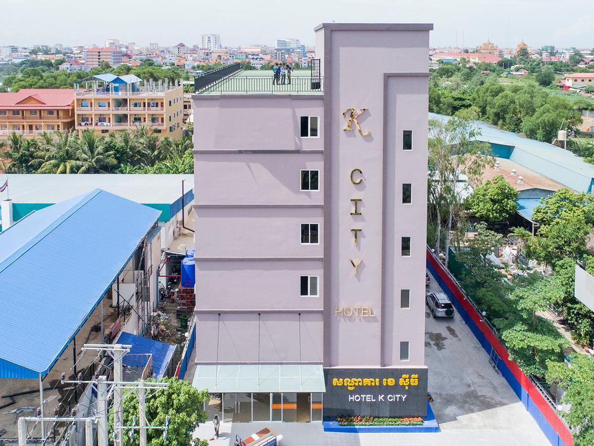 K City Hotel Phnom Pen Exterior foto