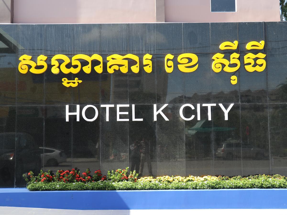 K City Hotel Phnom Pen Exterior foto